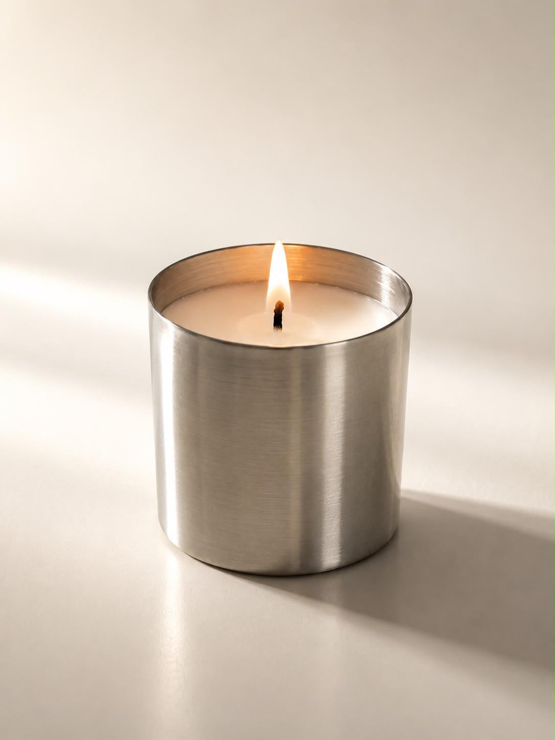 STAINLESS STEEL CUP CANDLE